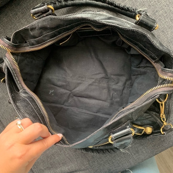 SOLD! Authentic Balenciaga City Bag x gold hardware x vintage - Picture 3 of 12